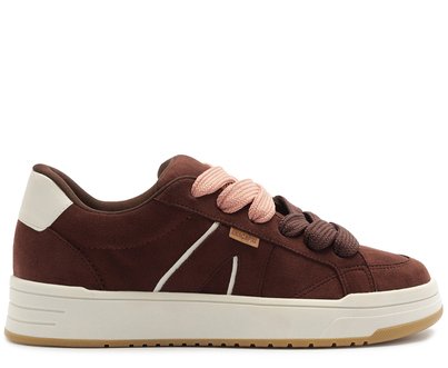 Tênis A'26 Robusto com Cadarço Duplo Marrom Cacau