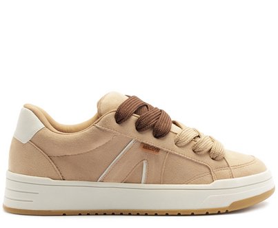 Tênis A'26 Robusto com Cadarço Duplo Bege